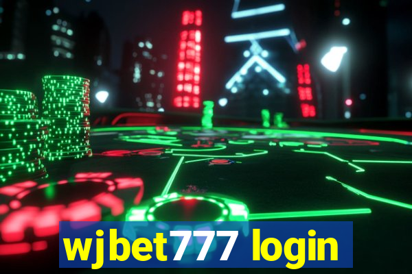 wjbet777 login